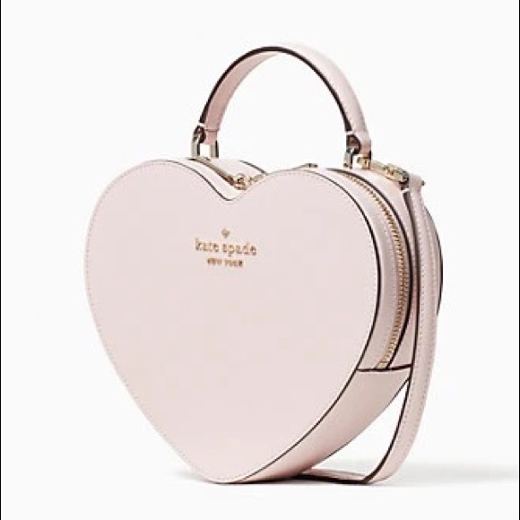 Kate Spade Love Shack Pink Heart Bag - Picture 3 of 12